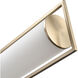 Teylor LED 32 inch Modern Gold Vanity Light Bar Wall Light